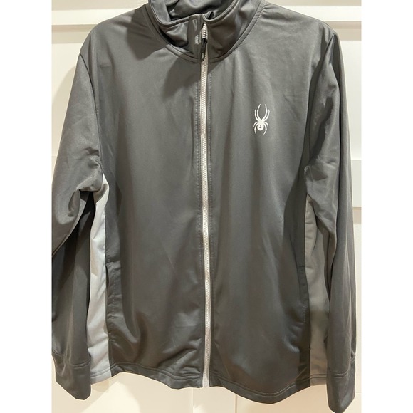 SPYDER Logo Track Jacket Men's Size M Men’s 103 *  New W/O Tags - Picture 1 of 7